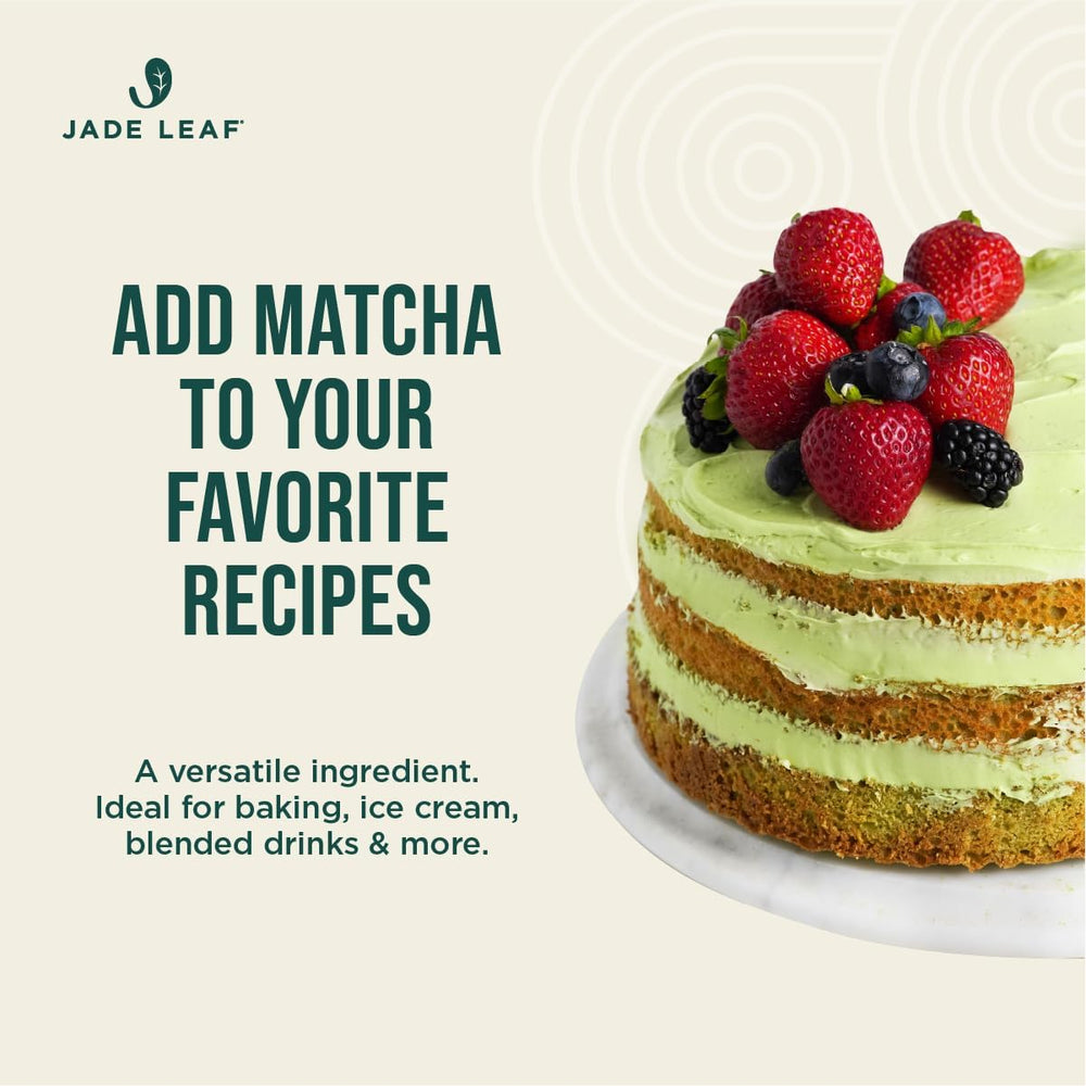 Jade Leaf Matcha added to muffin batter showing baking versatility