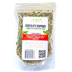 Jahno Herbs front packaging showing 3 oz wildcrafted tea and clear product view