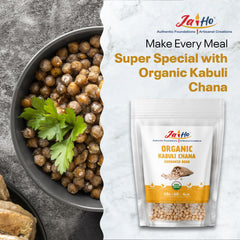 Jai Ho cooked chickpeas in a bowl ready to use in recipes