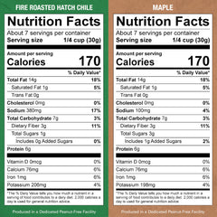 Jake's Nut Roasters Hatch Chile almonds in bowl showing spice coating and snack-ready convenience benefit