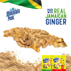 Jamaica Mountain Peak single sachet close-up highlighting convenient on-the-go portioning