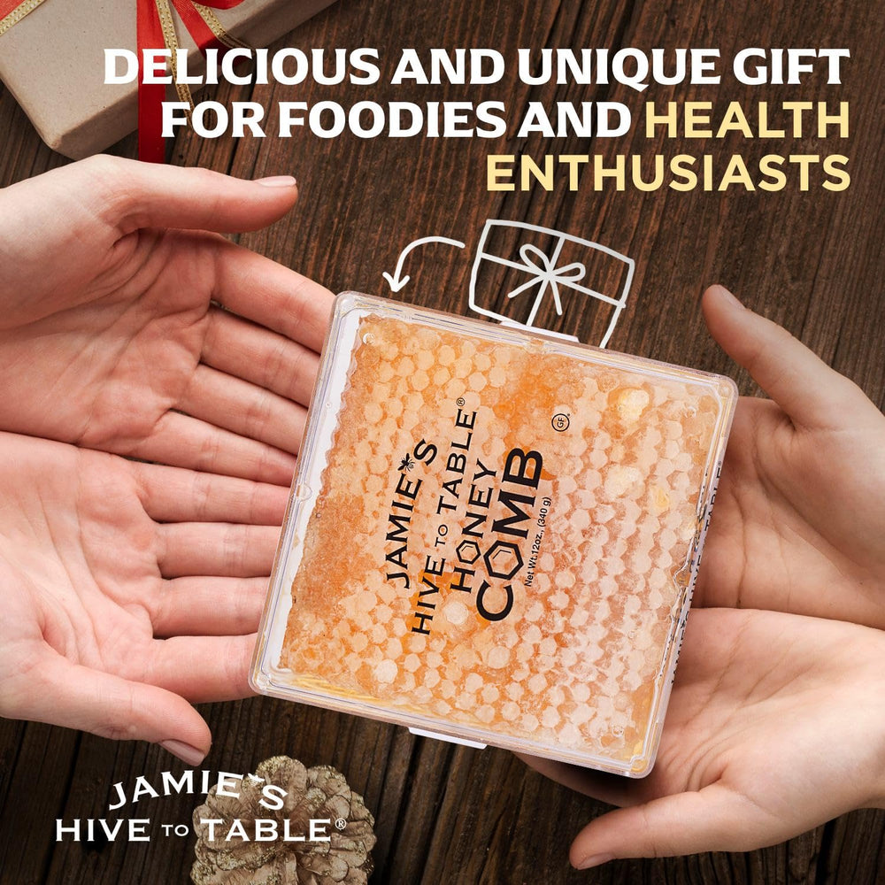 Jamie's Hive To Table label and Georgia origin badge emphasizing local sourcing
