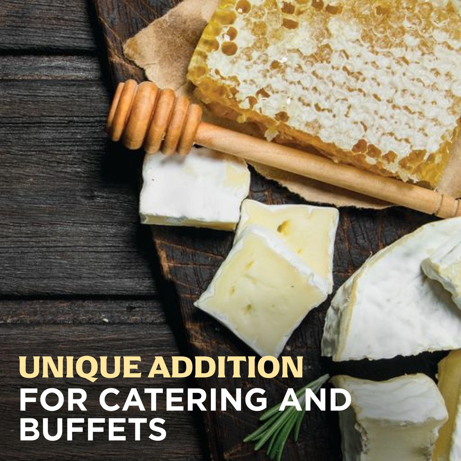 Jamie's Hive To Table honeycomb on breakfast table enhancing meals and presentation