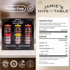 Jamie's Hive to Table lemon honey close-up with bright texture for citrus recipes