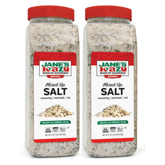 Jane's Krazy front packaging showing jar label and size, highlights bold flavor