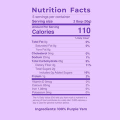 Bowl of batter mixed with Jans ube powder showing purple hue — benefit consistent color
