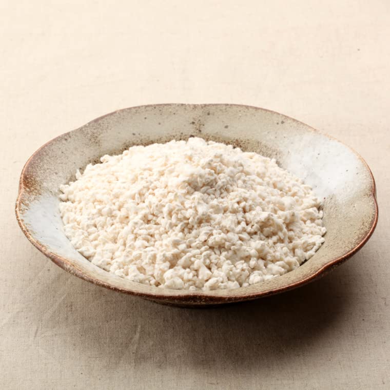 Japanese Decor Sakura Miyako Koji rice texture detail showing soft colonized grains and easy mixing