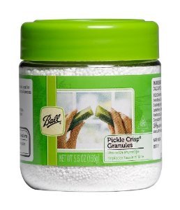 Jarden Ball Pickle Crisp jar front view shows compact size and keeps pickles crunchy