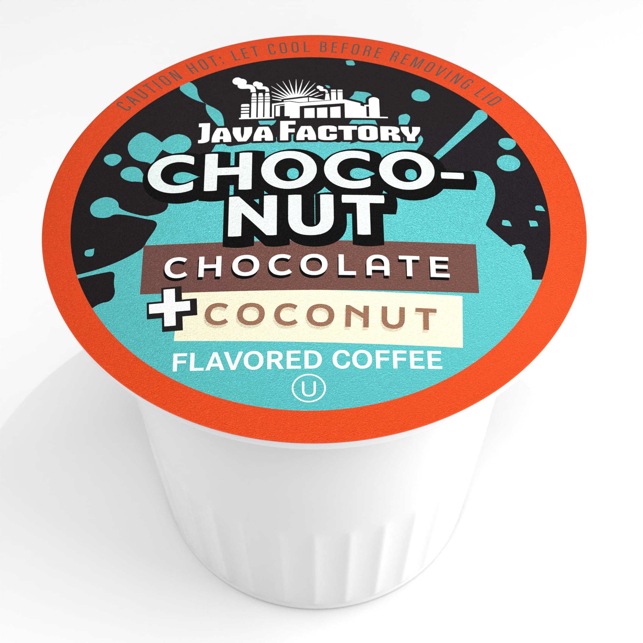 Java Factory brewed cup showing chocolate coconut crema for an inviting morning drink
