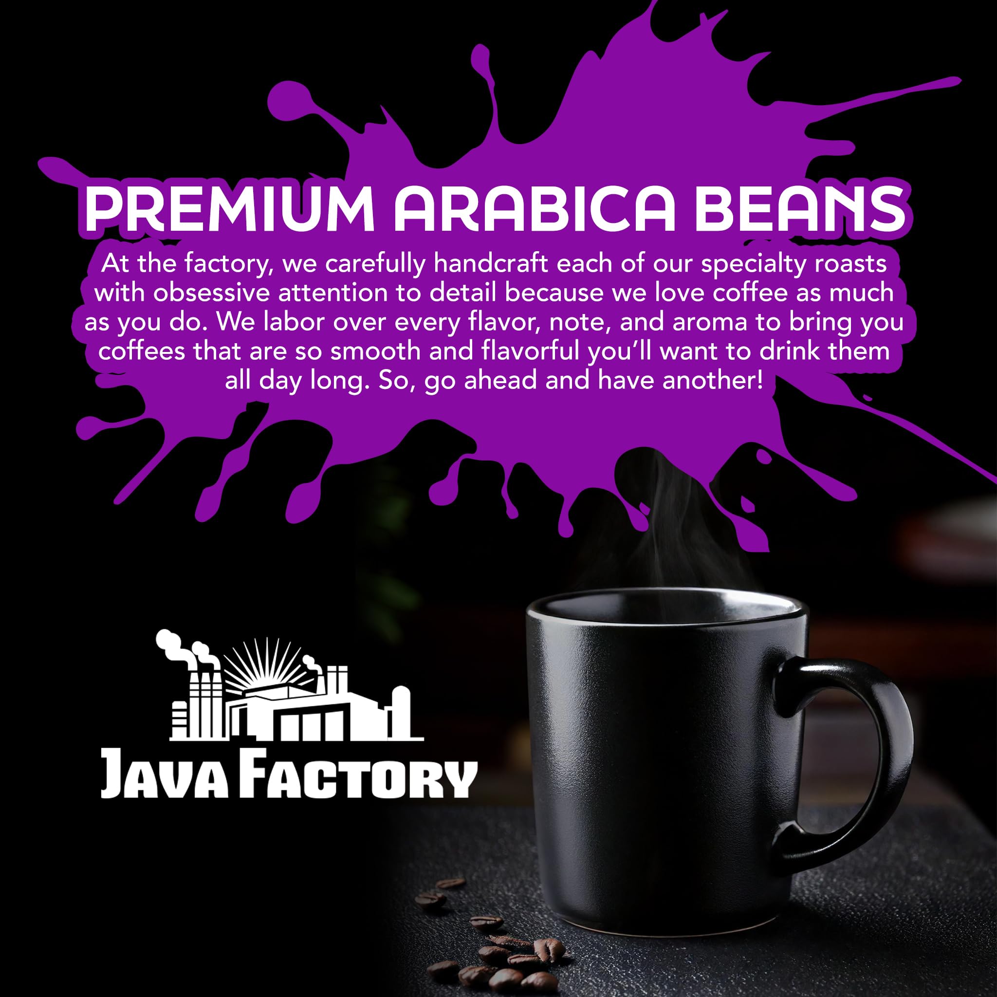 Java Factory lifestyle on breakfast table suggesting celebration and sharing