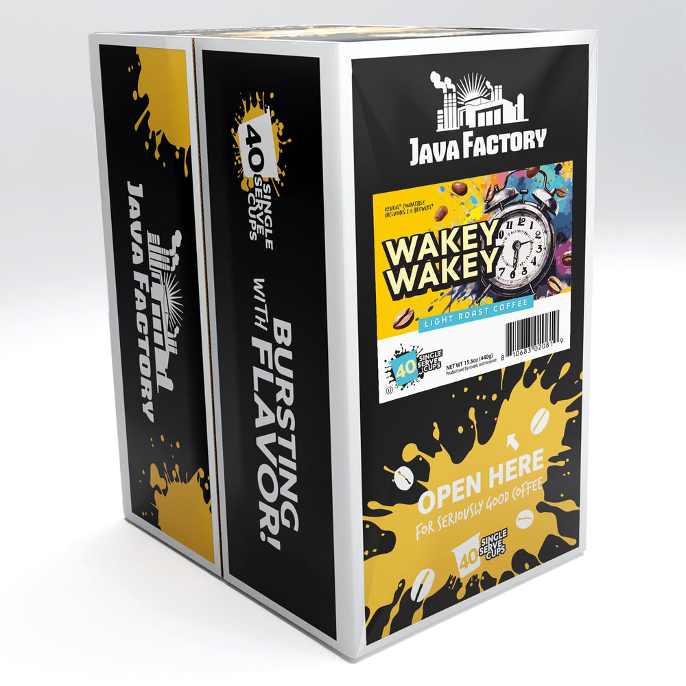 Java Factory close-up of pod lid and seal illustrating freshness benefit