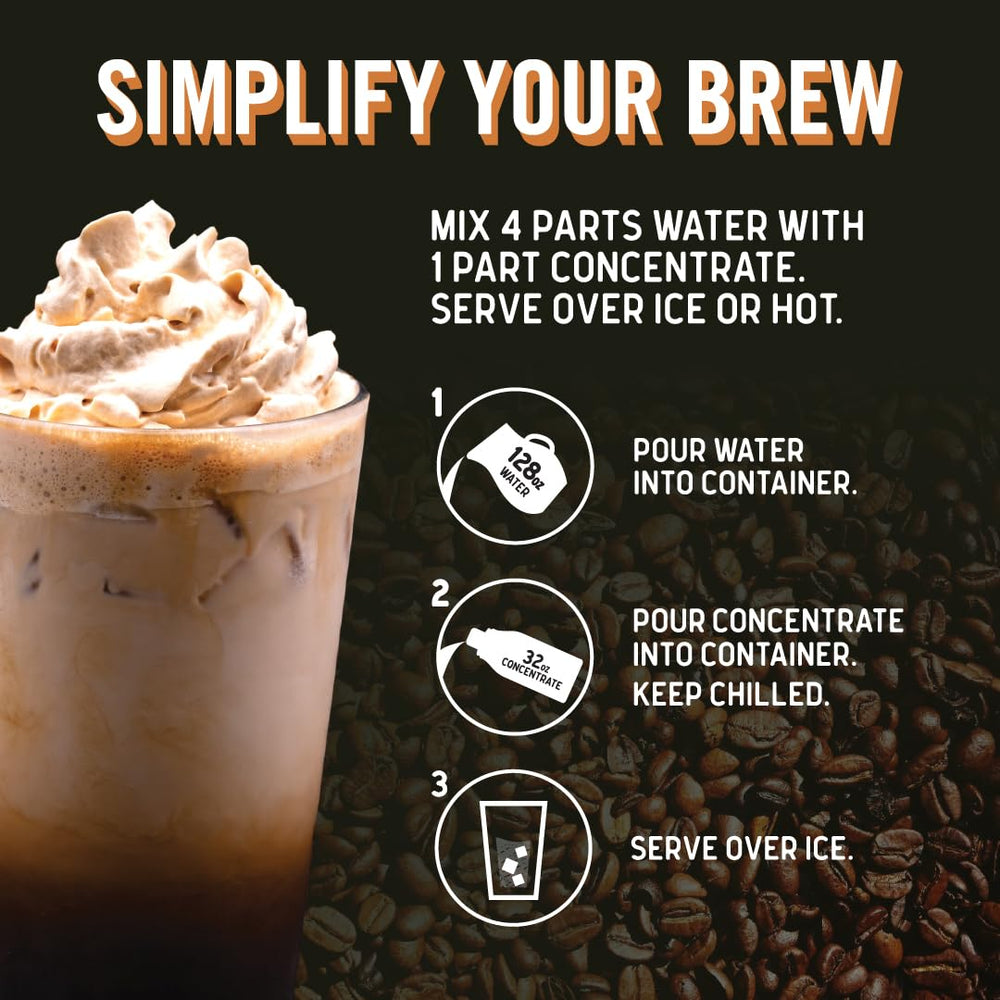 Java House prepared iced coffee glass demonstrating refreshment