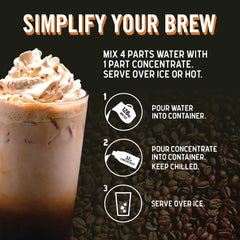 Java House prepared iced coffee glass demonstrating refreshment