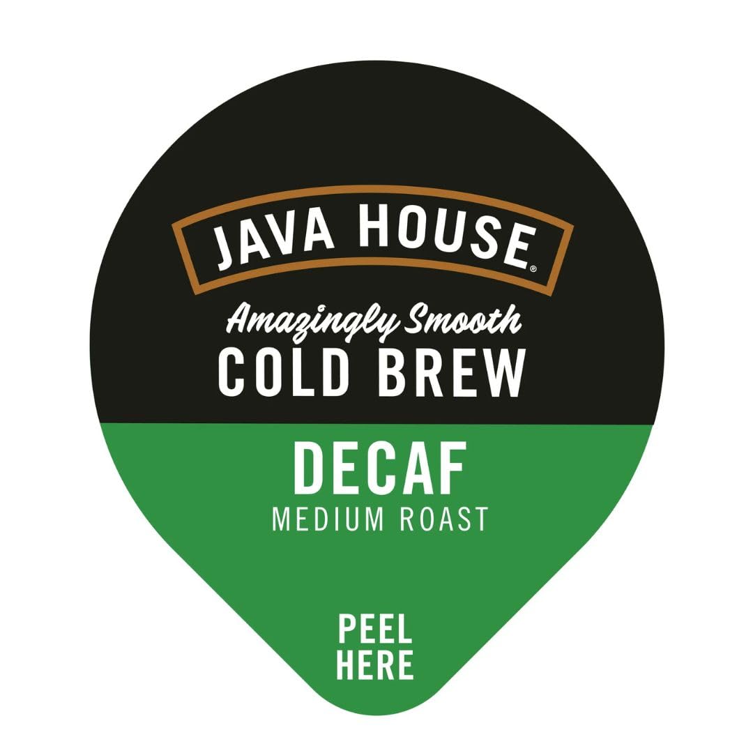 Java House iced coffee in glass showing refreshment and low-acid profile
