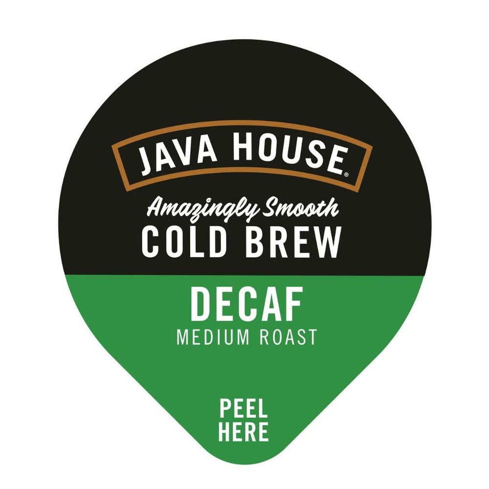Java House iced coffee in glass showing refreshment and low-acid profile