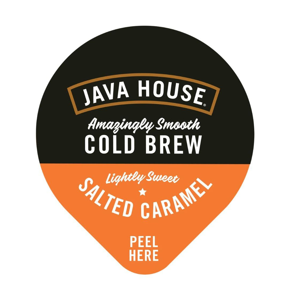 Java House pouring concentrate over ice for smooth cold brew