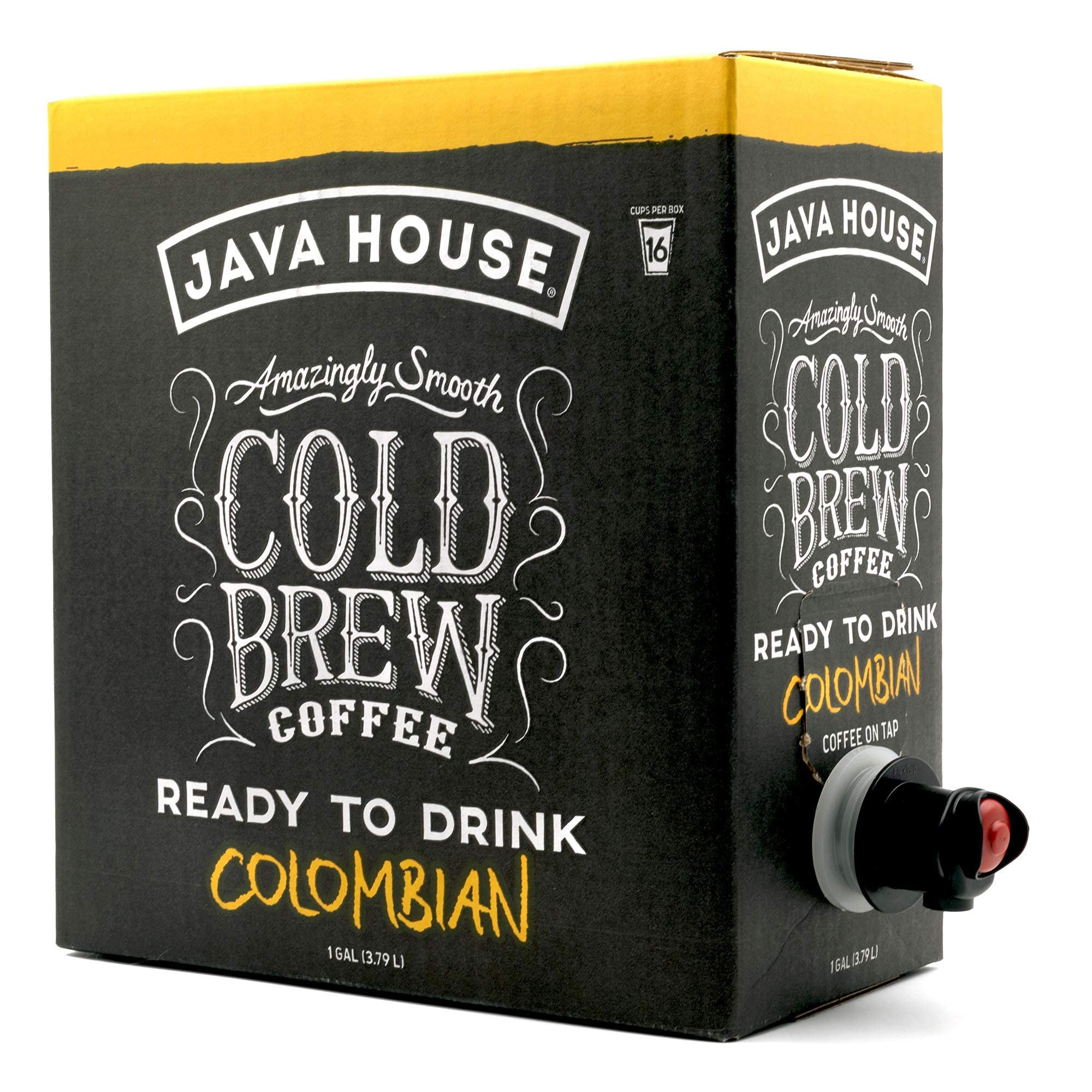 Java House tap close-up demonstrating easy pouring and leak control