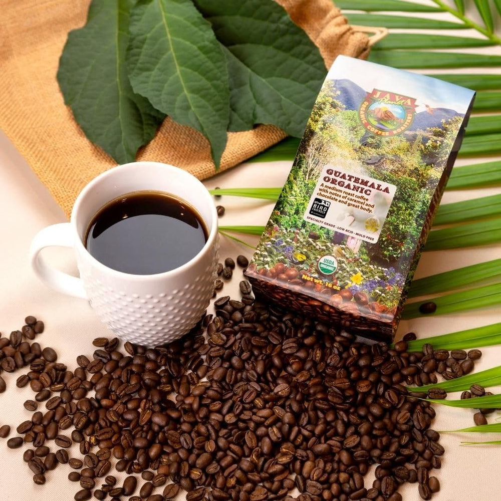 Java Planet cup on breakfast table showing brewed flavor and enjoyment