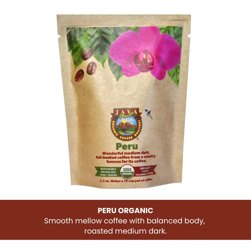 Java Planet espresso pull with crema demonstrating rich bold flavor