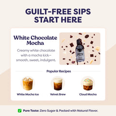 Javvy concentrate pouring from bottle illustrating easy single-serve preparation