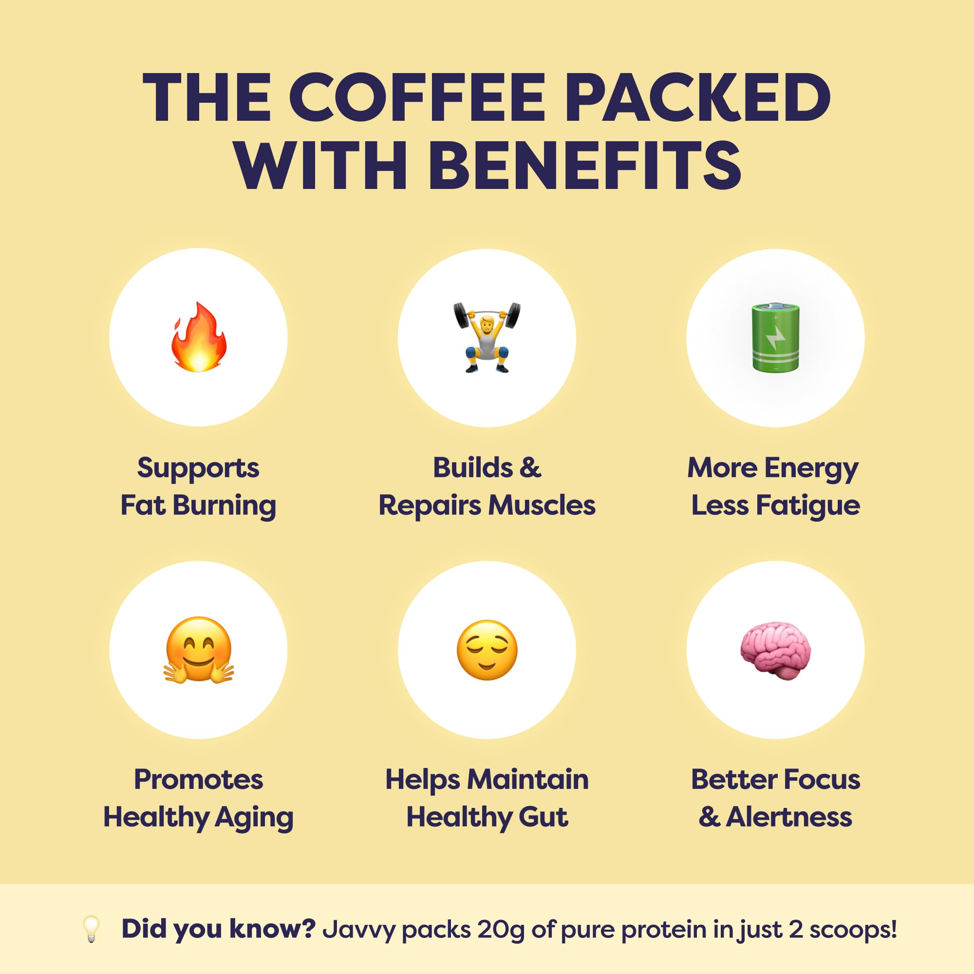 Javvy mixed iced protein coffee in glass illustrating creamy, refreshing drink