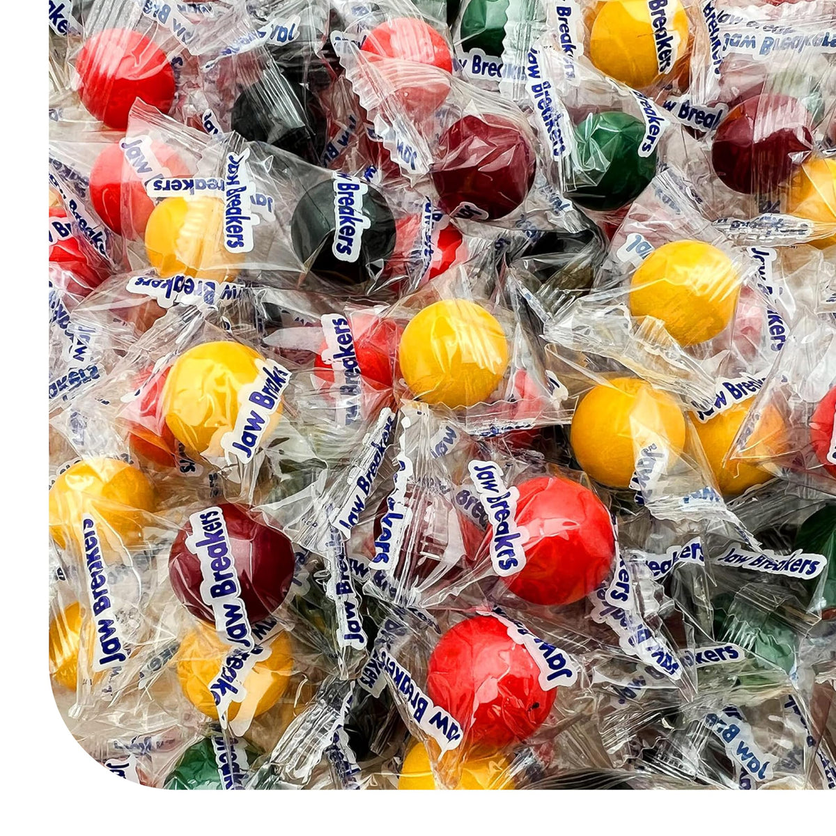 jawbreakers front packaging showing bulk 3 lb bag and brand name for easy identification