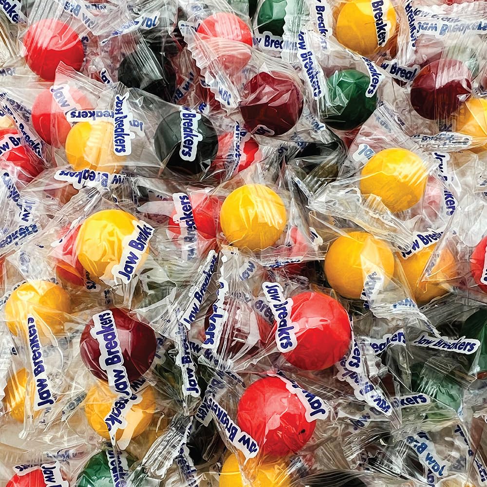 jawbreakers size comparison in hand showing scale and long-lasting candy enjoyment