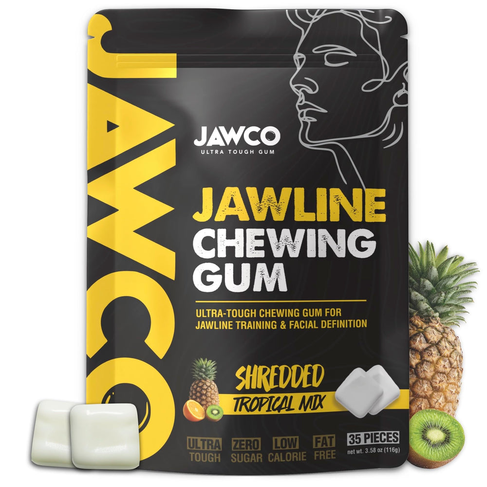 JAWCO front packaging showing tropical mix and 35-piece pack benefit