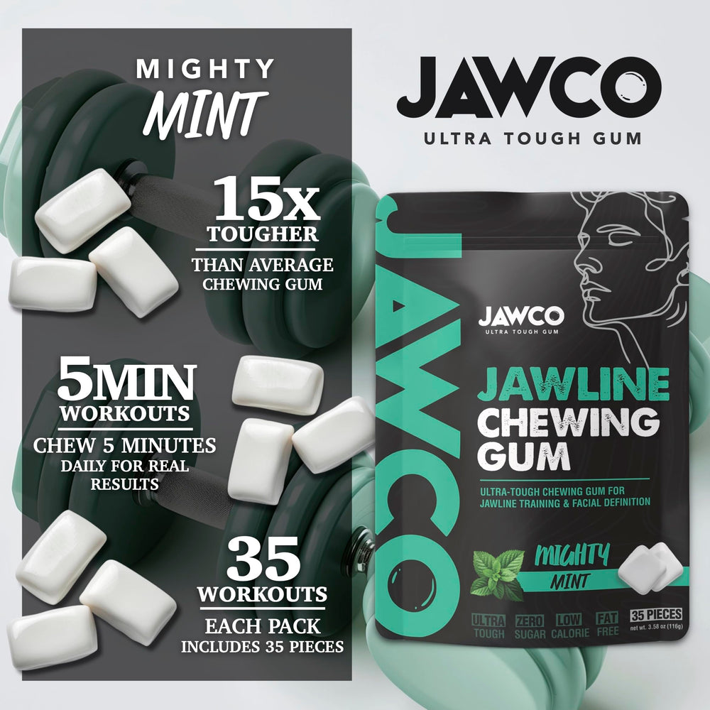 JAWCO open pack with 35 pieces visible demonstrating workout supply