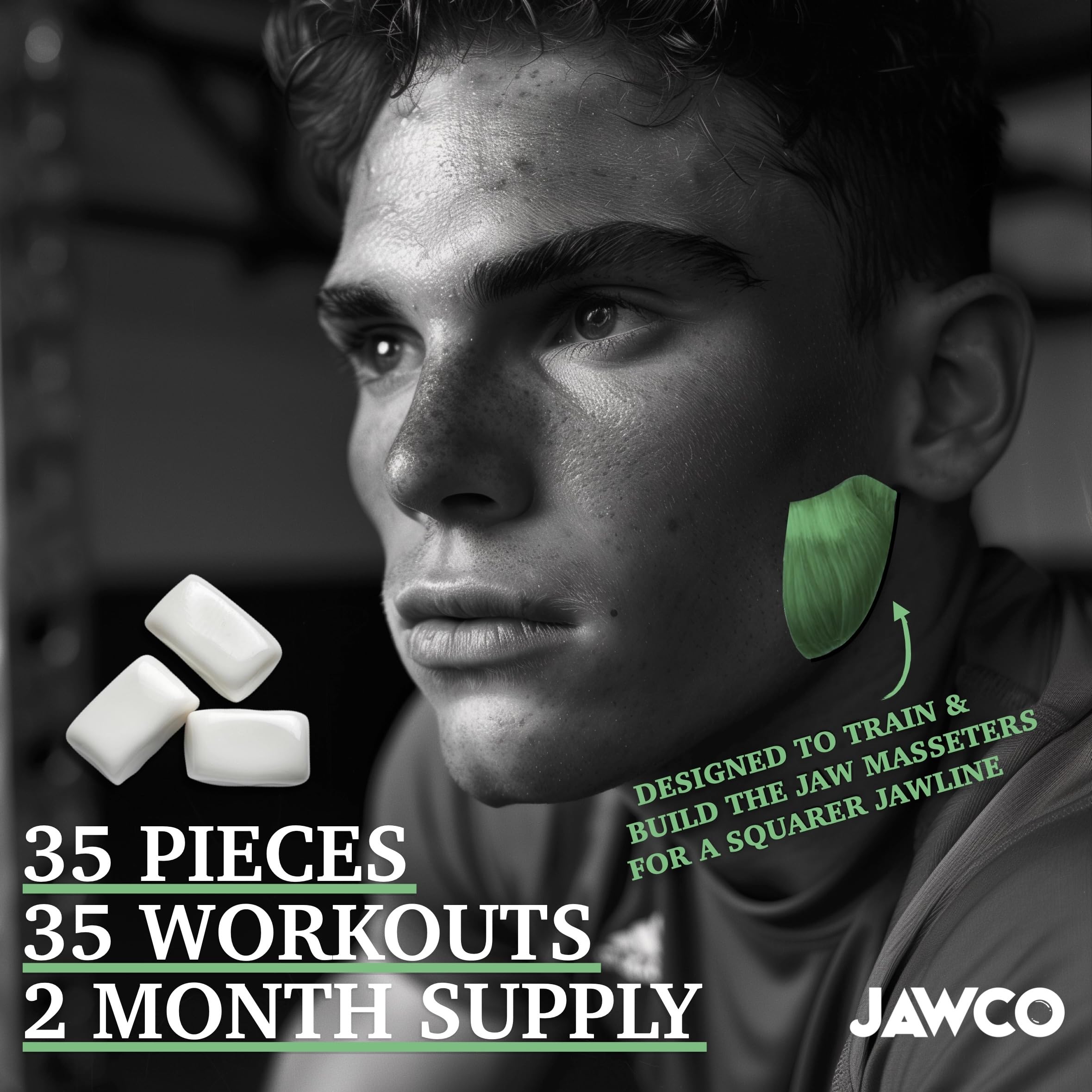 JAWCO pack held in hand to illustrate compact size and portability