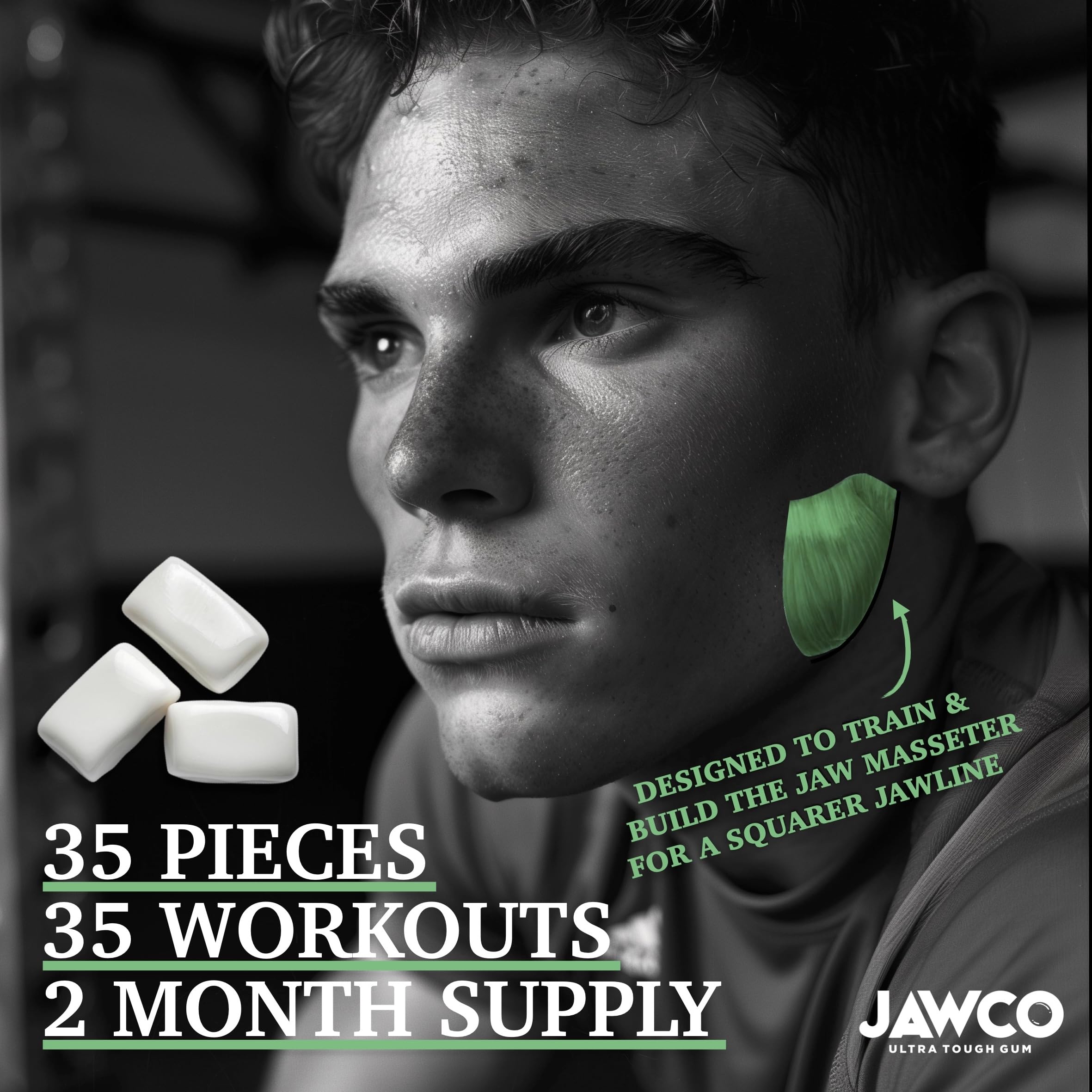 JAWCO piece in hand for scale showing portable and convenient training