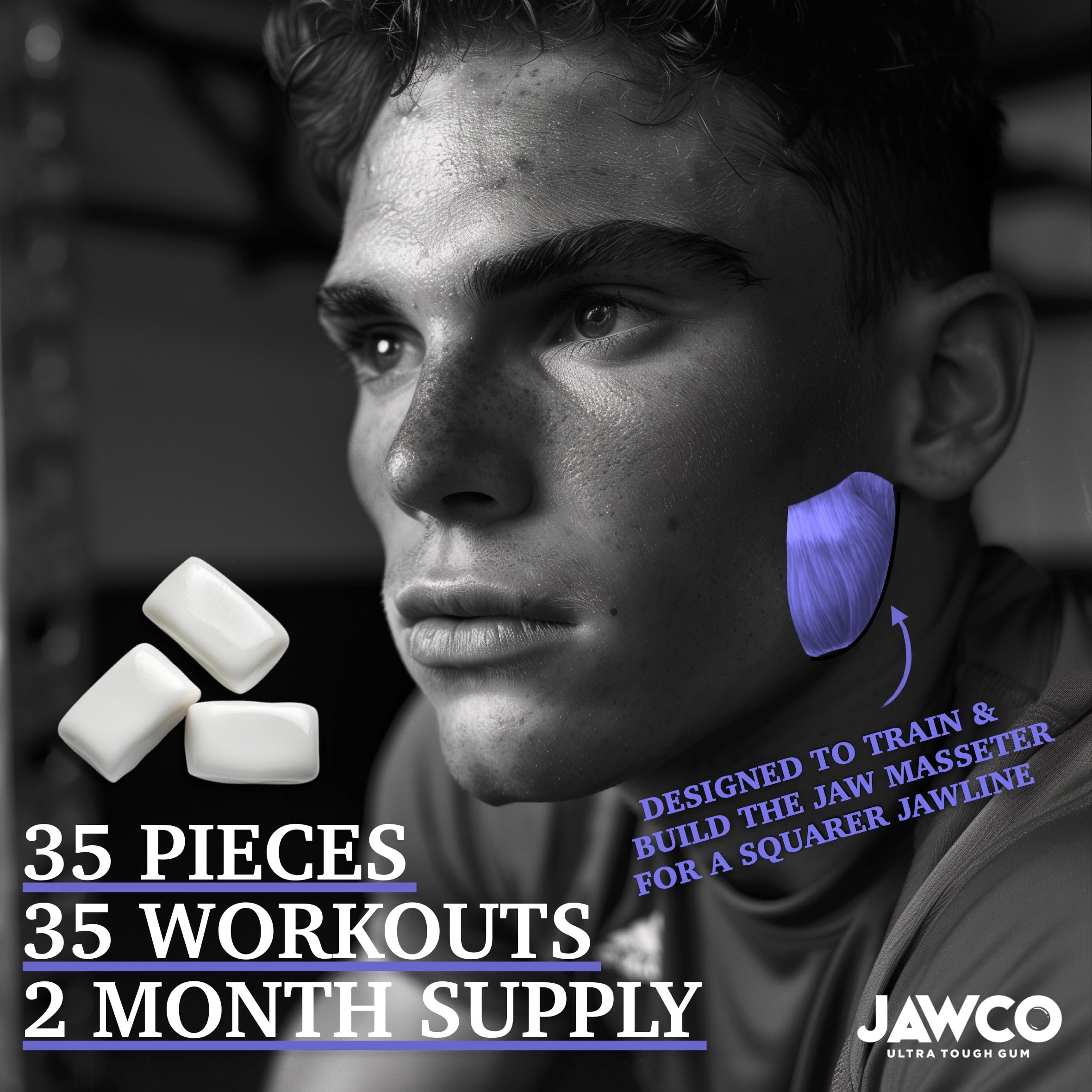 JAWCO piece held in hand to show actual size and portability benefit