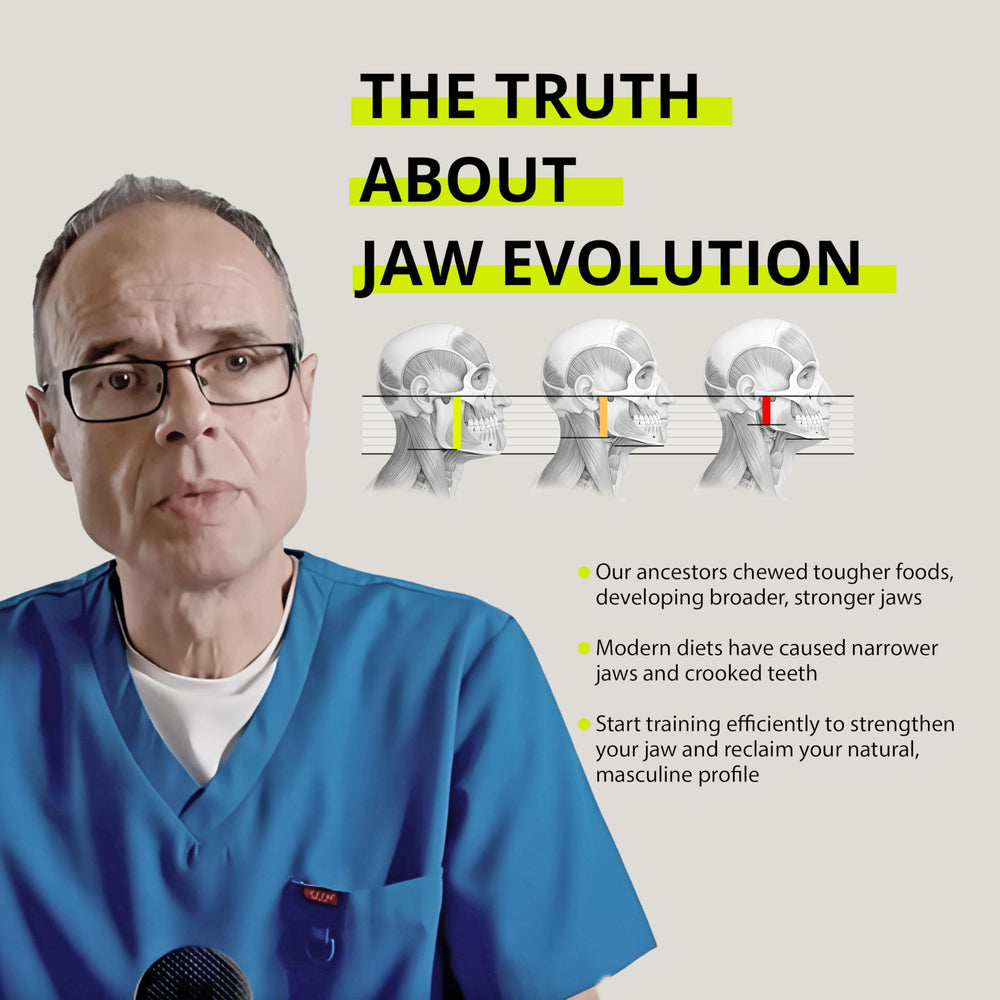 Jawliner ingredients label close-up showing vegan and sugar-free benefits