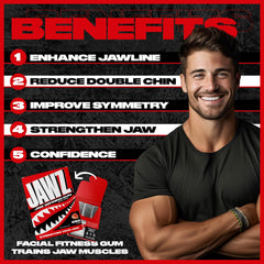 JAWZ GUM open pack with pieces visible illustrating convenient multi-pack supply