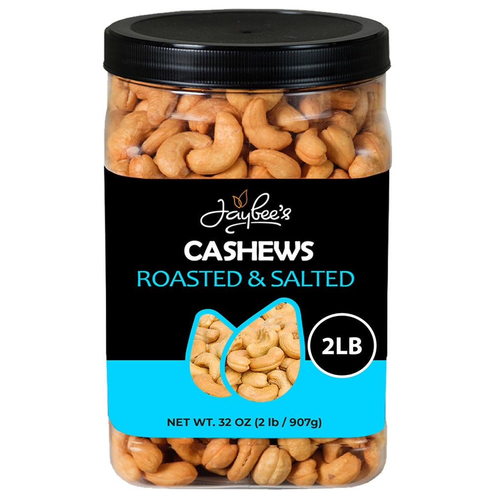 Jaybee's front-of-jar showing label and 32 oz size, clear freshness benefit