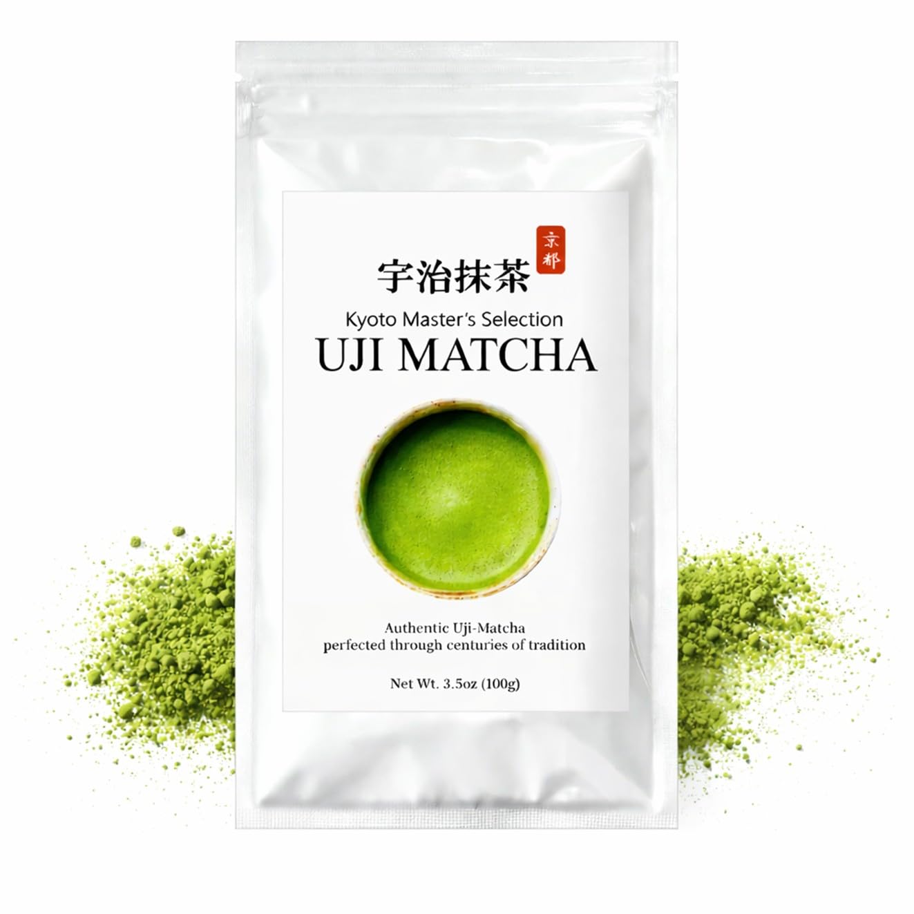 JEAU CHAU front packaging showing 100g pouch and premium branding benefit freshness