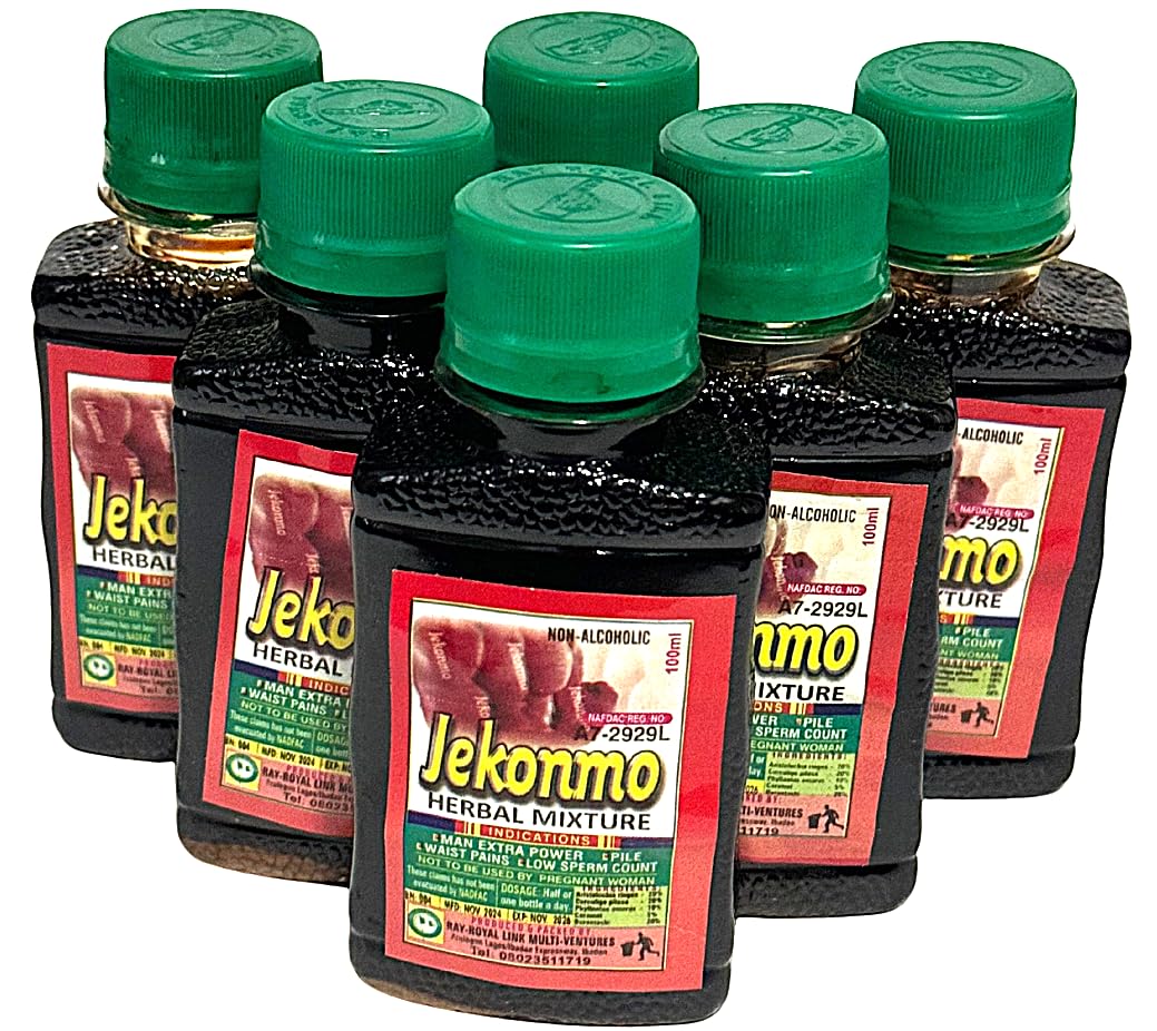 Generic Jekonmo front packaging showing label and serving suggestion benefits