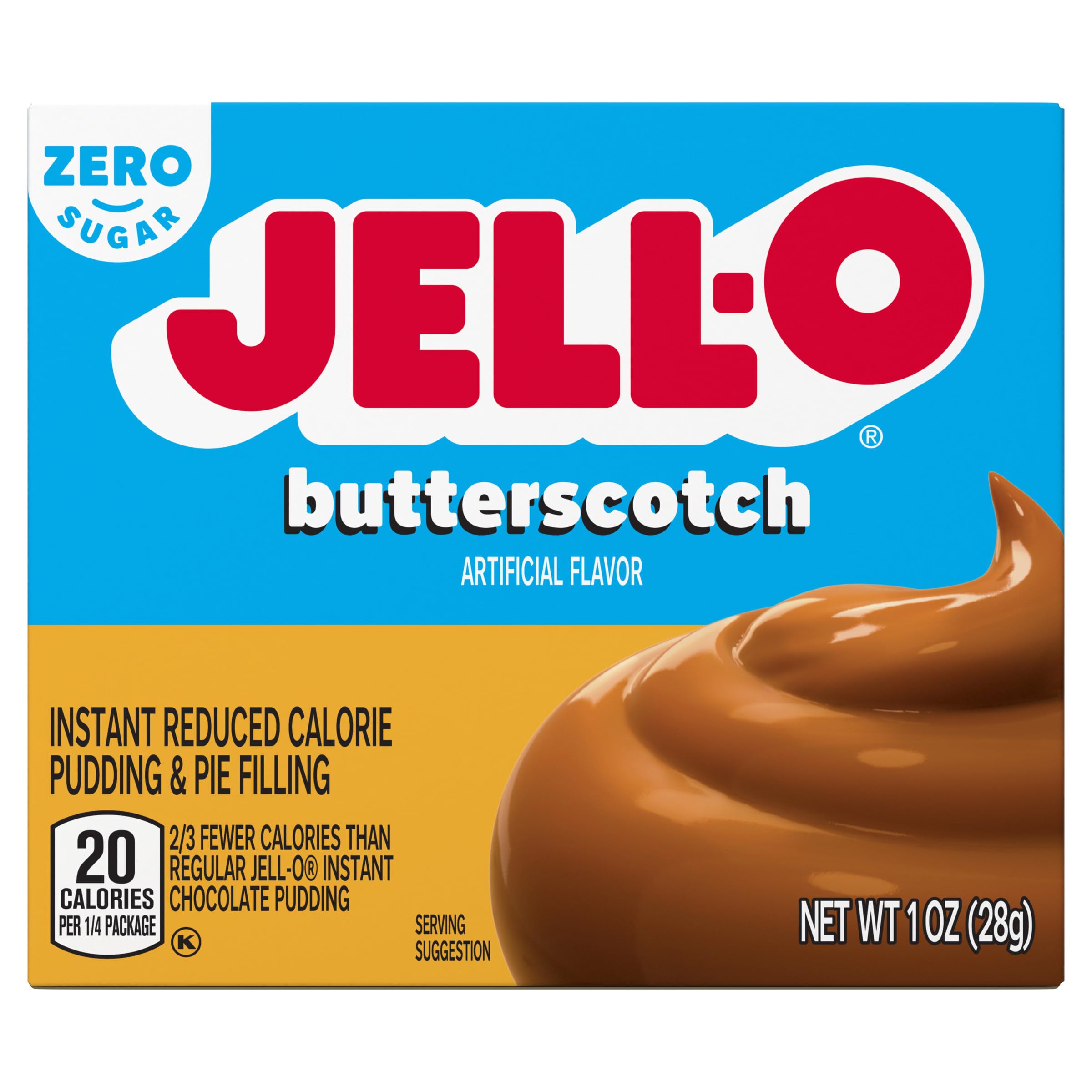 Lifestyle kitchen scene with Jell-O pudding plated for family-friendly serving