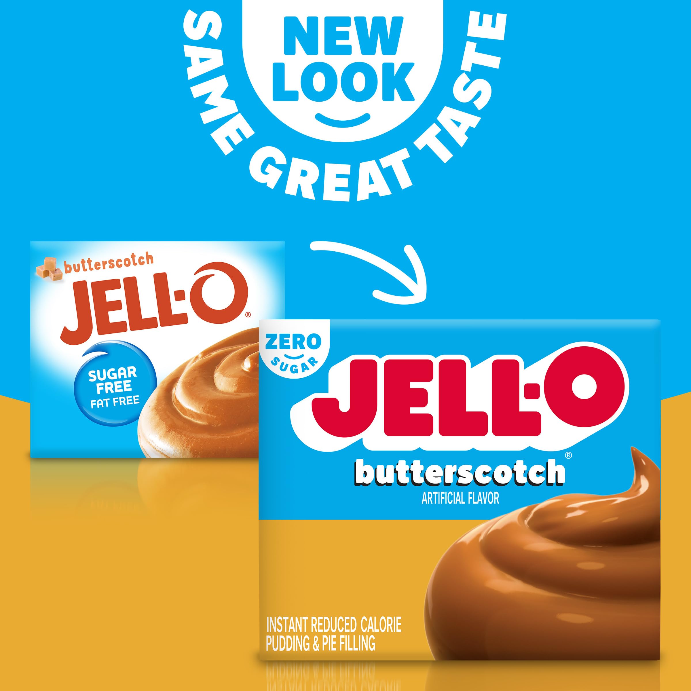 Jell-O pudding poured into pie crust demonstrating use as pie filling