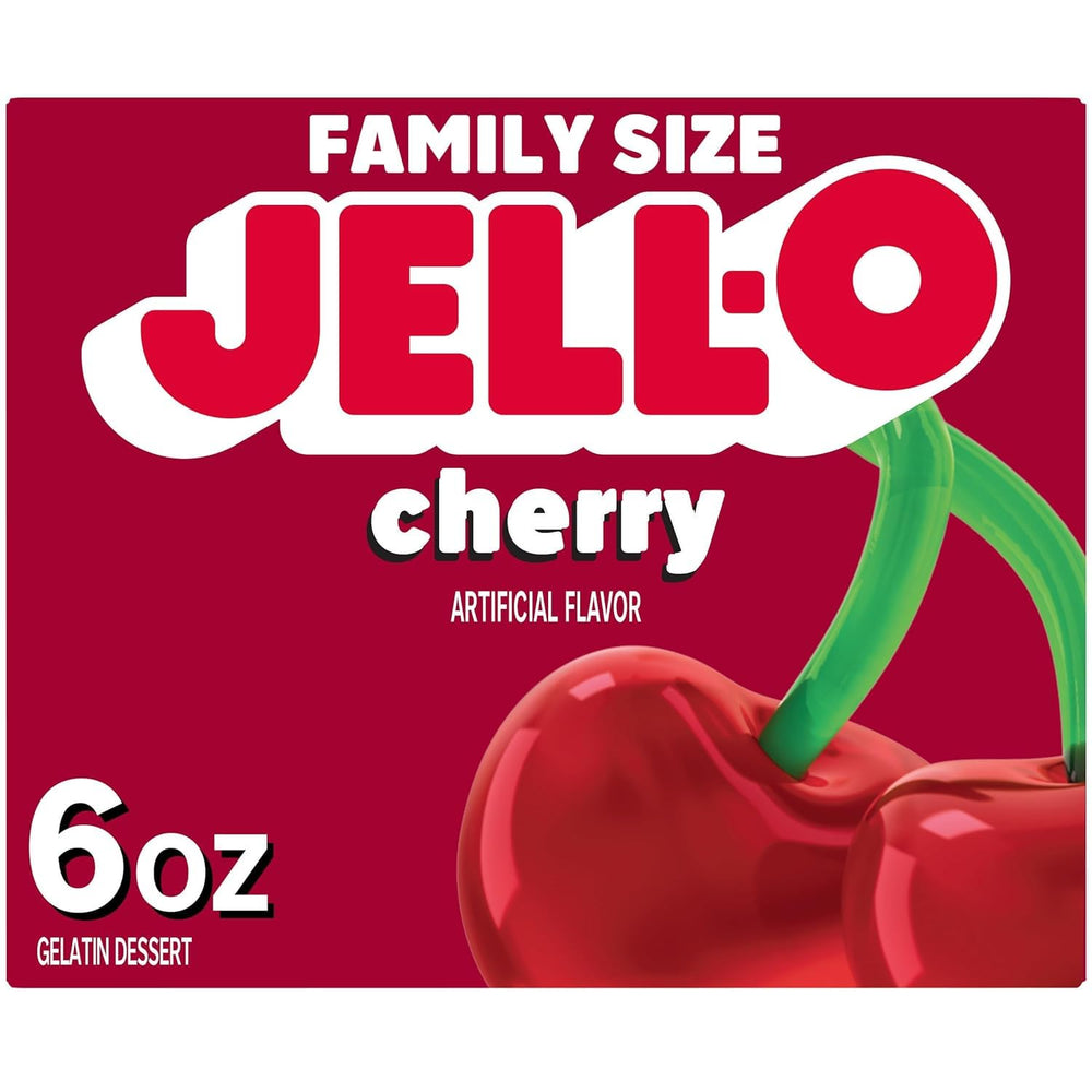 Jell-O layered parfait with alternating colors, Jell-O enables colorful dessert presentation