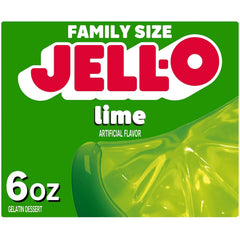 Jell-O prepared gelatin served in a clear cup, Jell-O shows firm set and ready-to-eat appeal