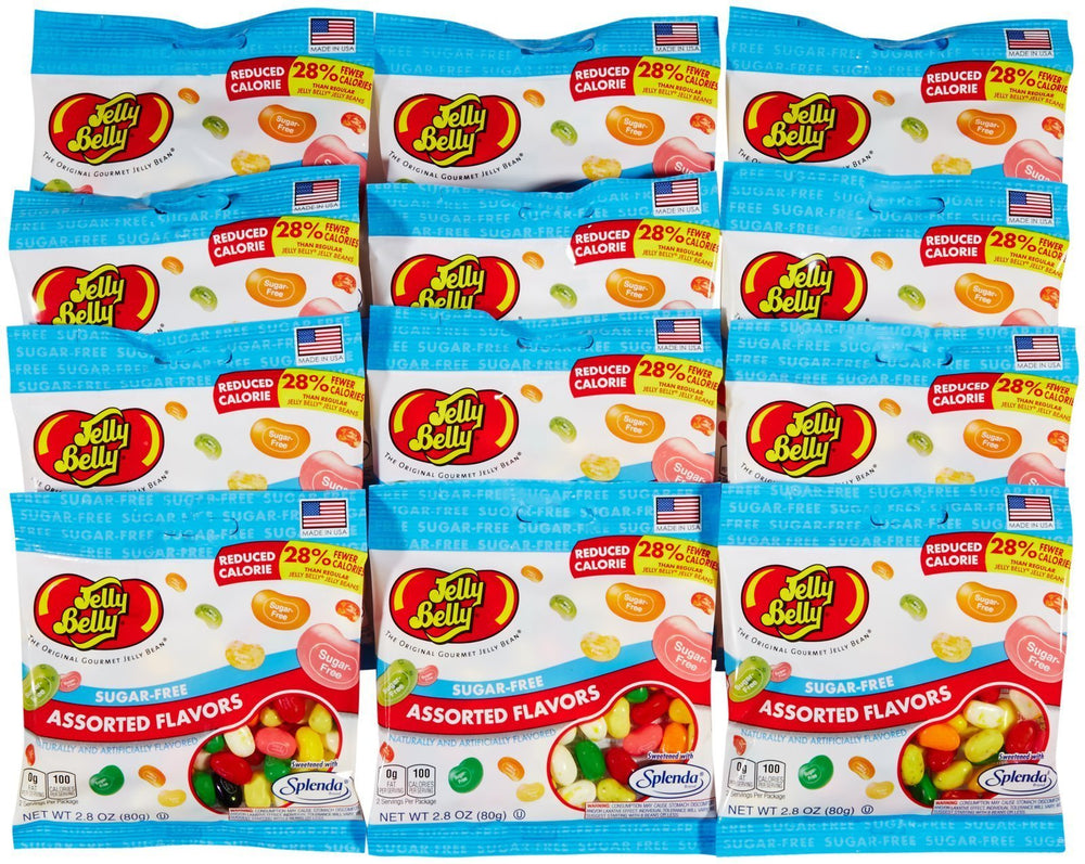 Jelly Belly beans close-up highlighting glossy texture and true-to-flavor appeal