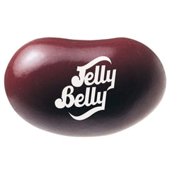 Jelly Belly close-up of chocolate pudding bean texture and rich flavor