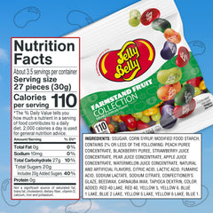 Jelly Belly close-up of beans texture and glossy finish for flavor clarity