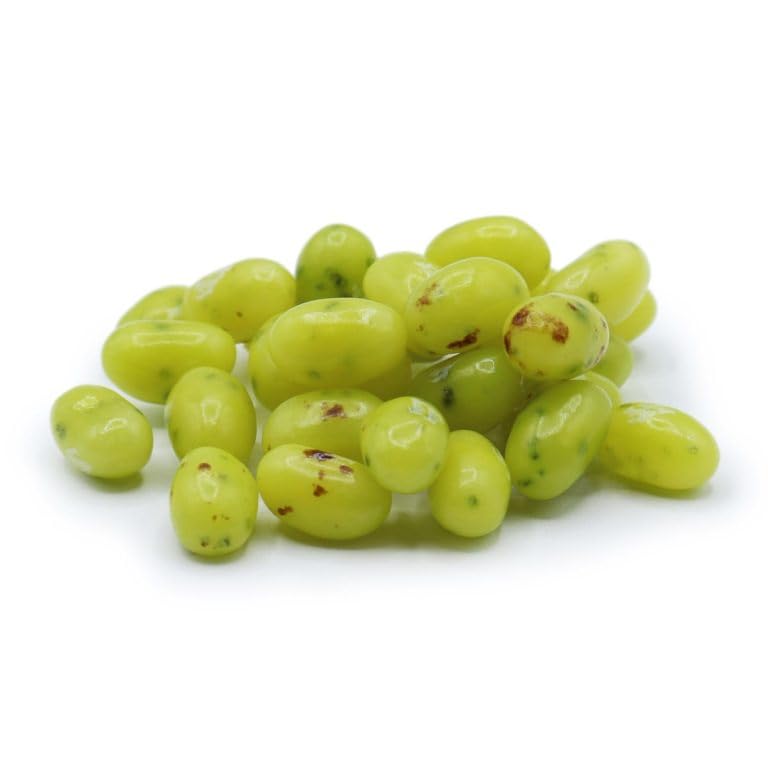 LYZA'S SWEETS & TREATS Jelly Belly open bag with beans spilling, demonstrating portion convenience