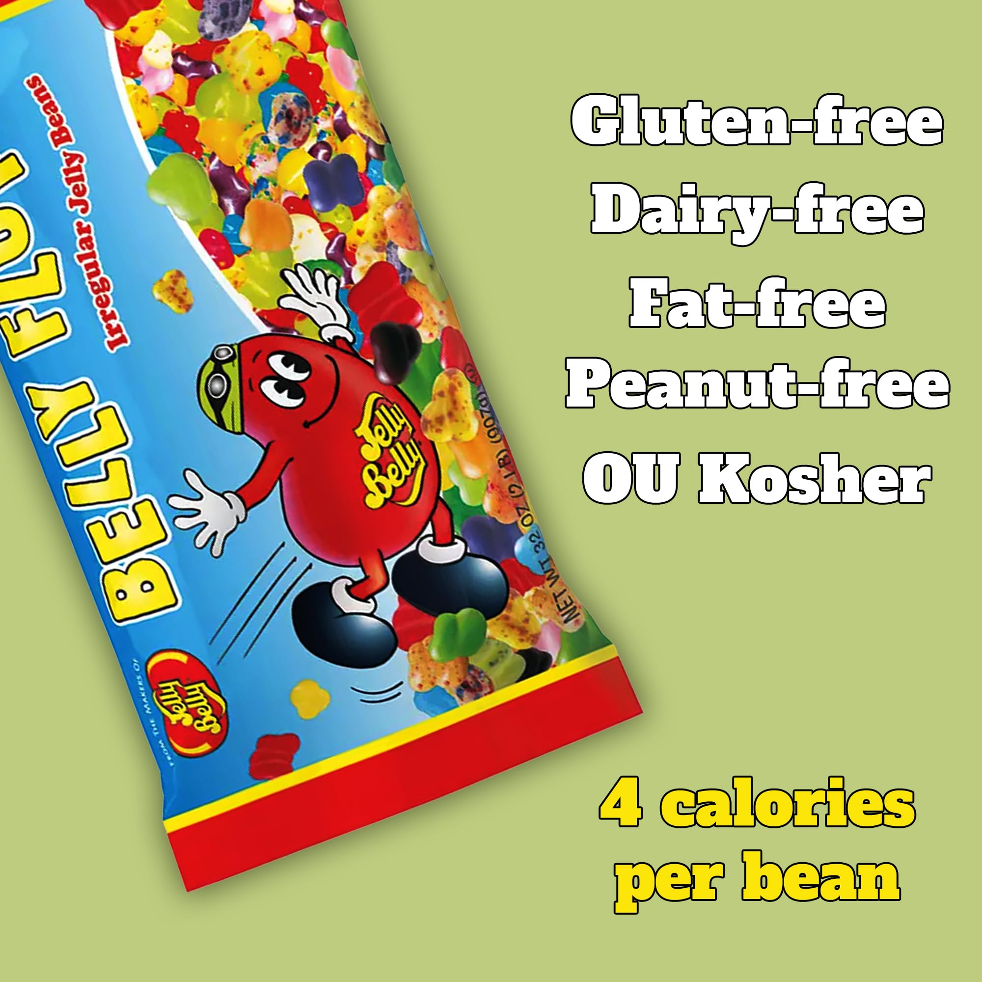 Jelly Belly beans in a serving bowl for party-ready presentation