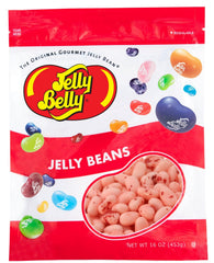 Jelly Belly front packaging showing one-pound resealable bag and flavor name for freshness