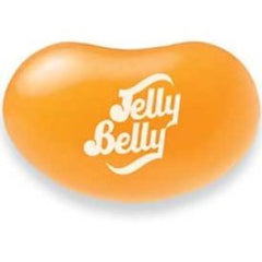 Jelly Belly close up of bean texture highlighting natural orange flavor