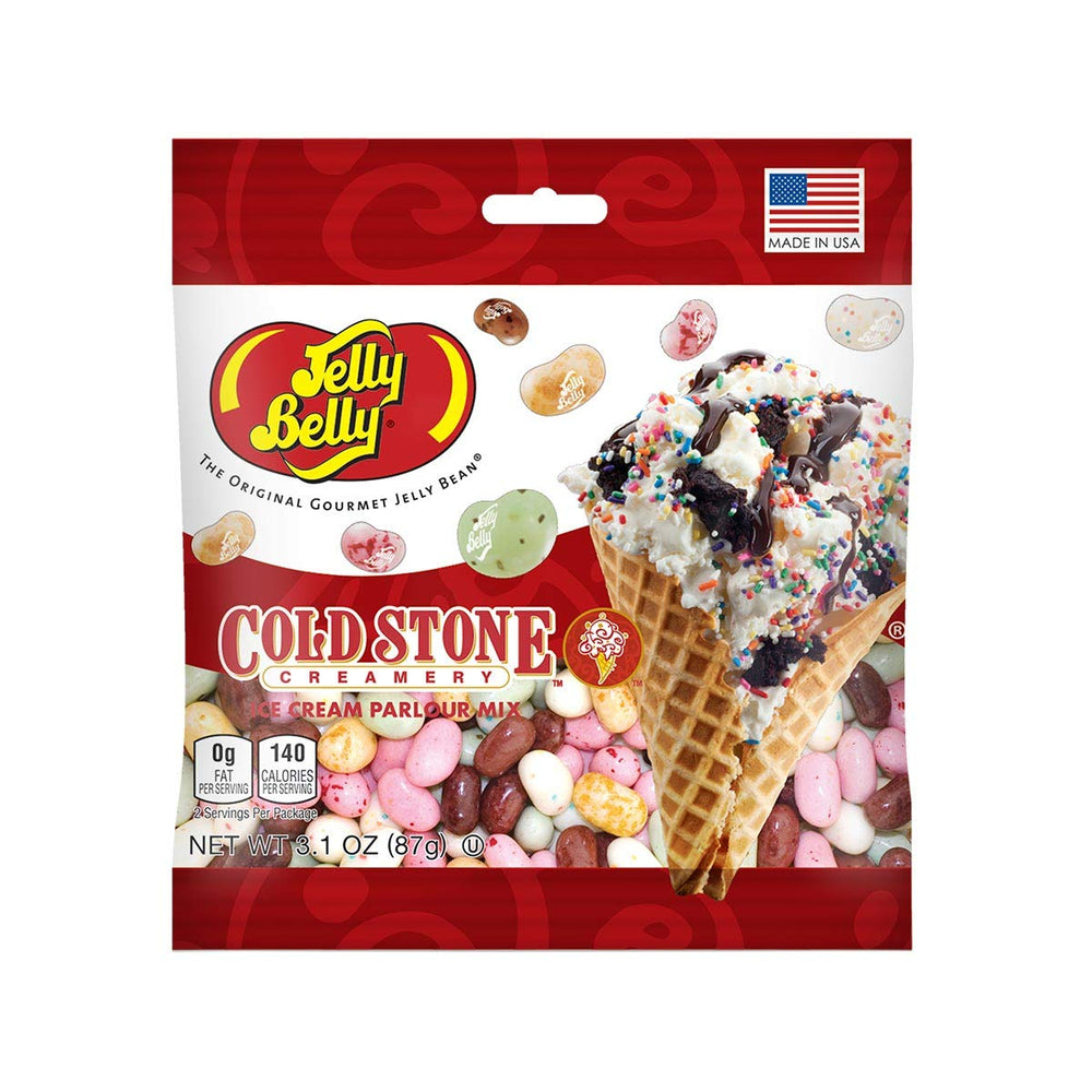 Three Jelly Belly 3.5 oz bags grouped to show the 3-pack value