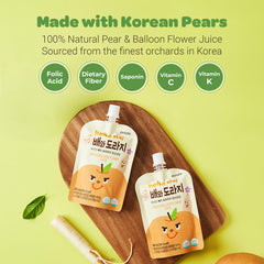 JEOLLANAMDO fresh Korean pears ingredient view emphasizing natural sweetness